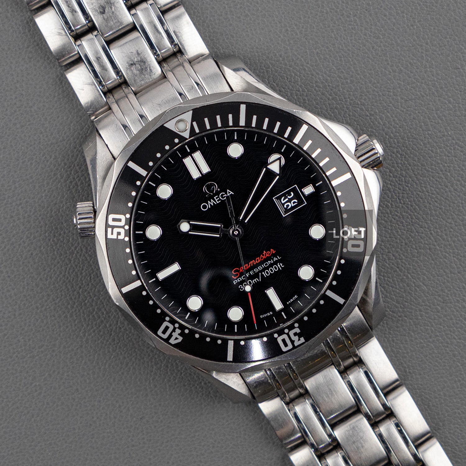 Omega Seamaster Diver 300M Quartz Black Dial 41 mm