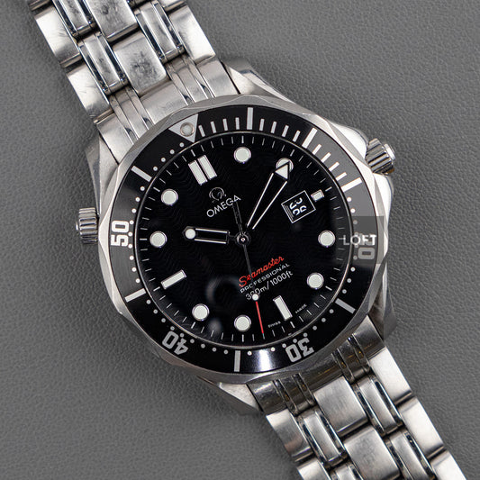 Omega Seamaster Diver 300M Quartz Black Dial 41 mm