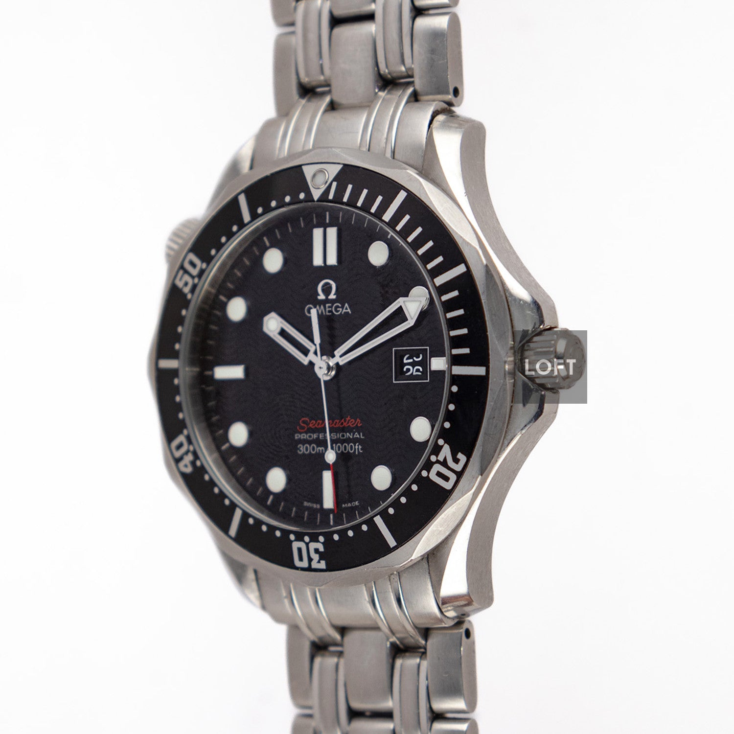 Omega Seamaster Diver 300M Quartz Black Dial 41 mm