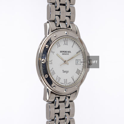 Raymond Weil Tango 5560 White Roman Dial 36 mm