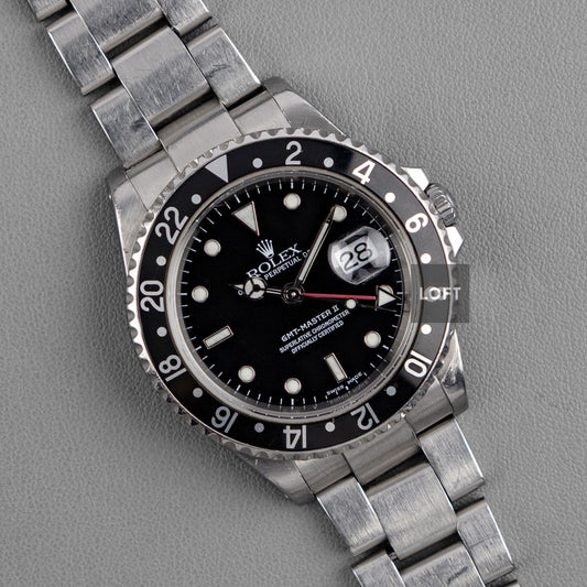 Rolex GMT-Master II 16710 Black Bezel 40 mm