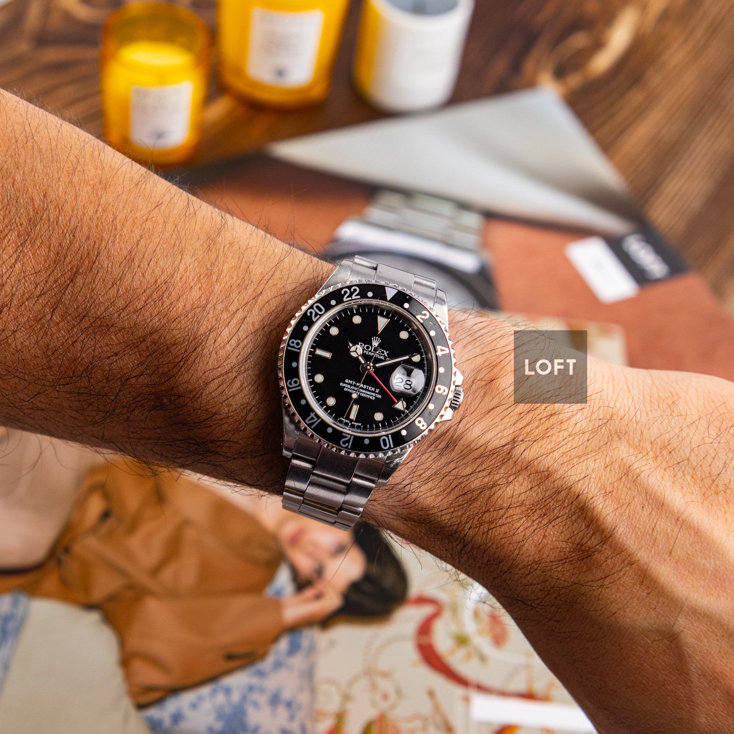 Rolex GMT-Master II 16710 Black Bezel 40 mm