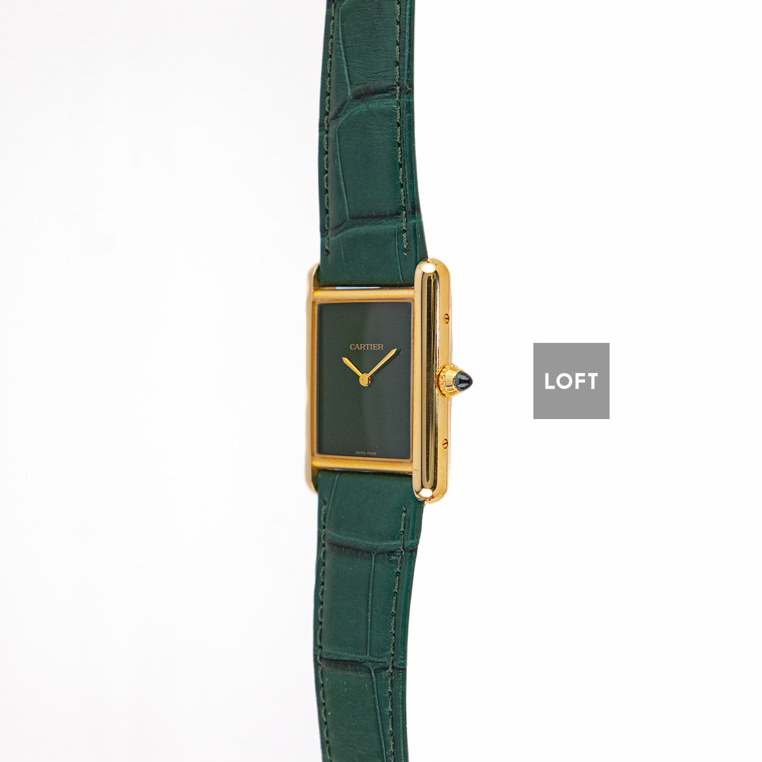 Cartier Tank Louis Cartier Large Green Dial 25,5 mm