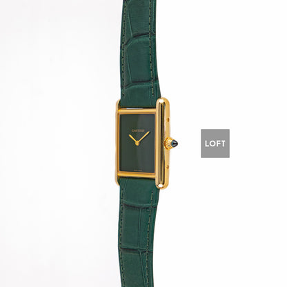 Cartier Tank Louis Cartier Large Green Dial 25,5 mm