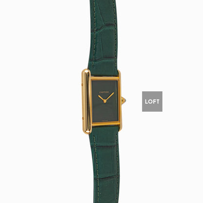 Cartier Tank Louis Cartier Large Green Dial 25,5 mm