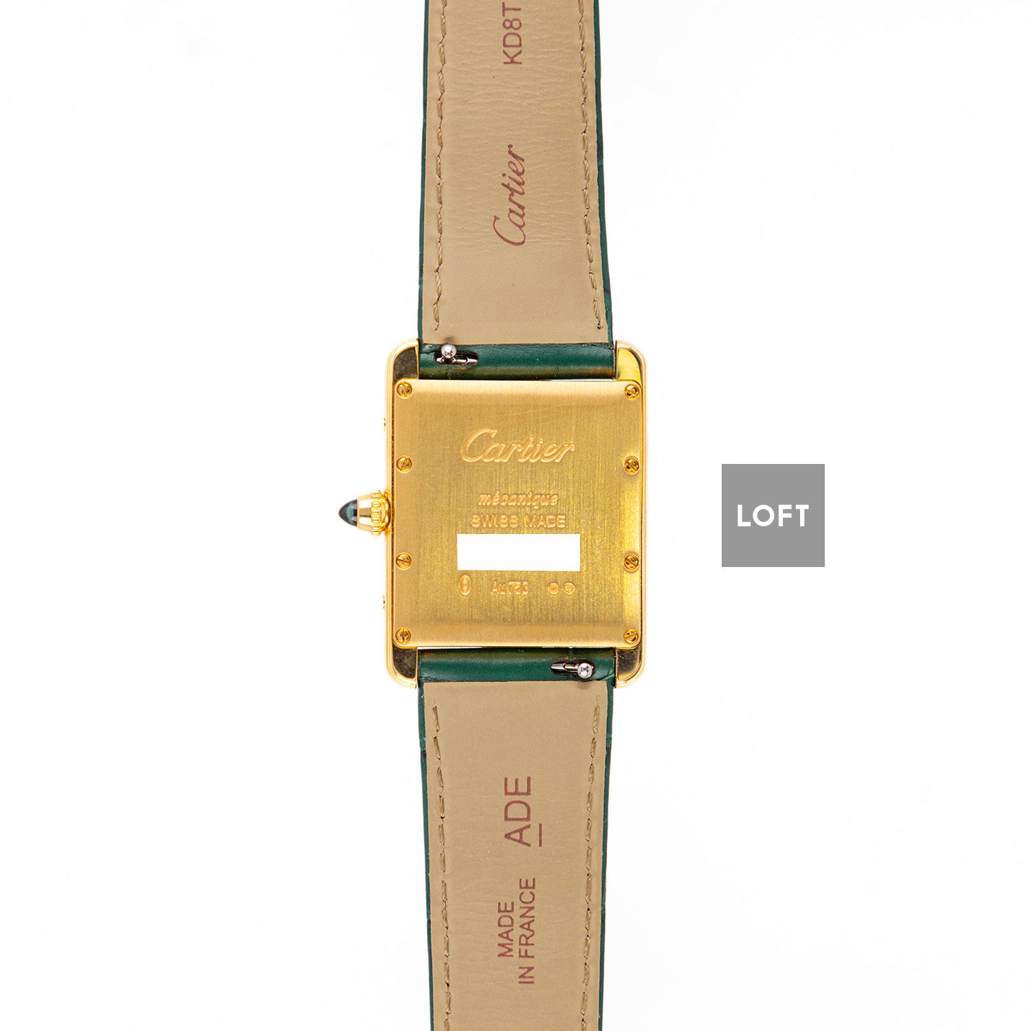 Cartier Tank Louis Cartier Large Green Dial 25,5 mm