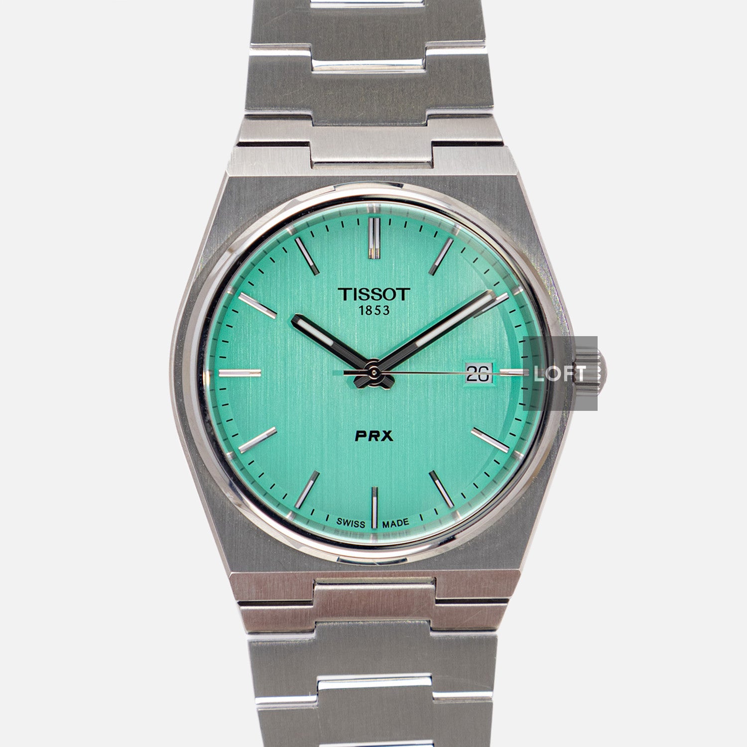 Tissot PRX T-Classic Quartz Turquoise Dial 40 mm