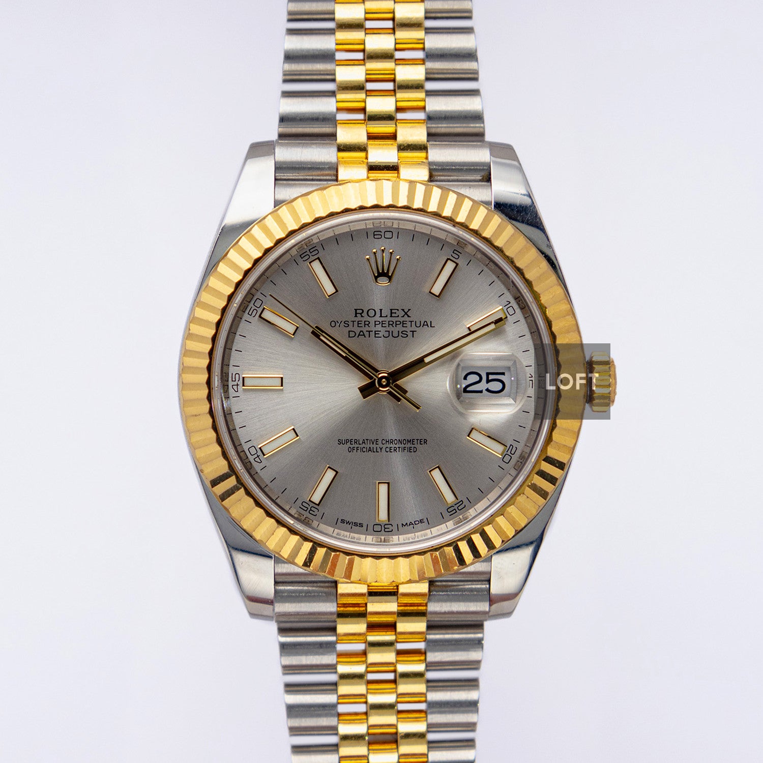 Rolex Datejust 126333 Oystersteel/Yellow Gold 41 mm
