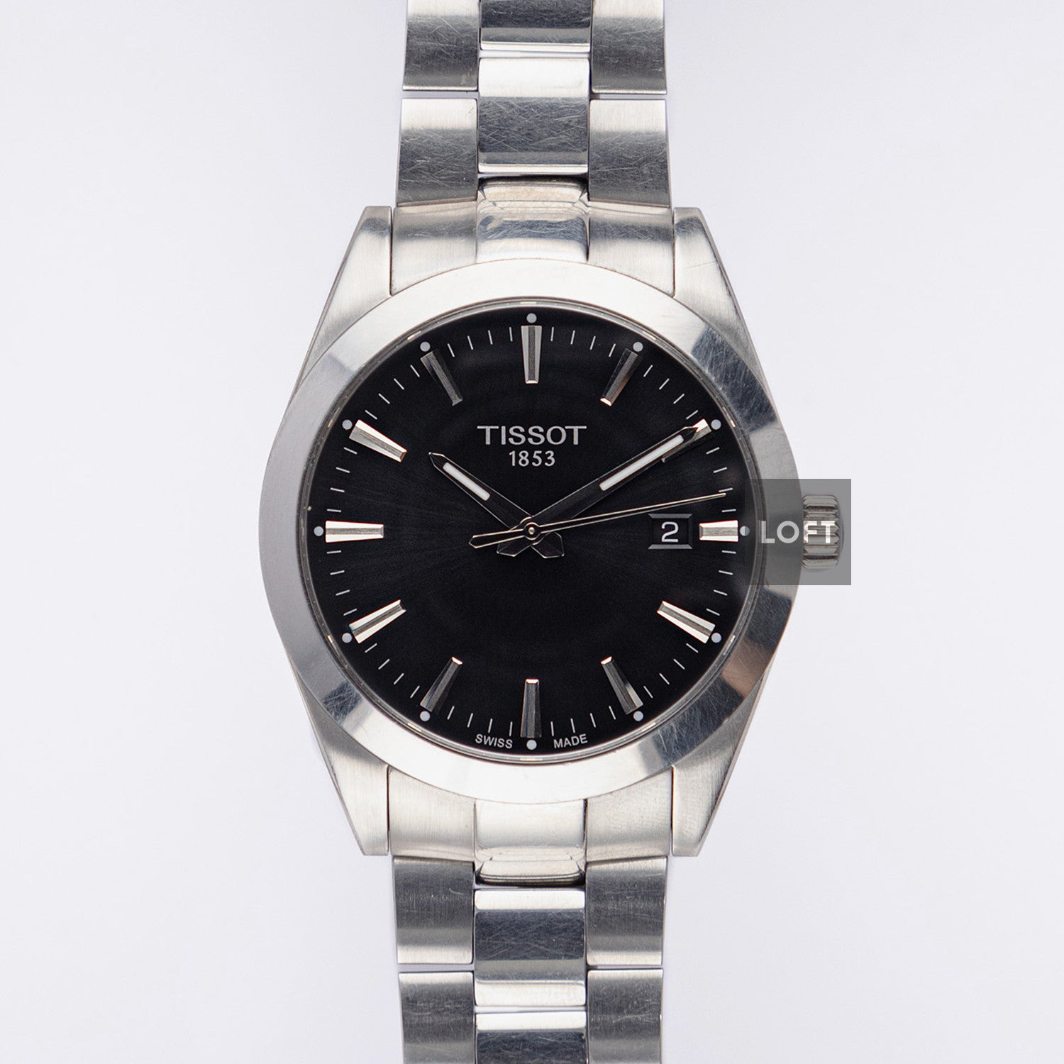 Tissot Gentleman Automatic Black Dial 40 mm