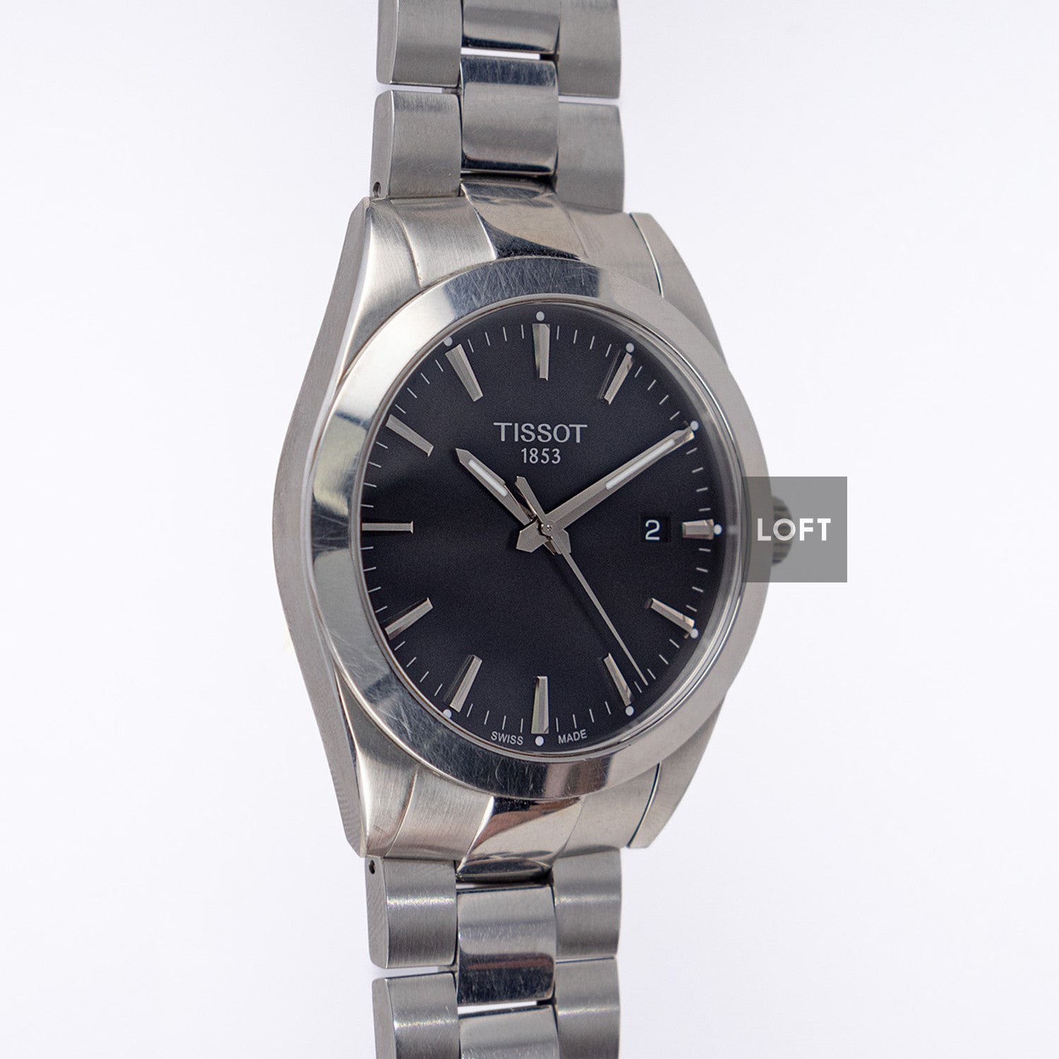 Tissot Gentleman Automatic Black Dial 40 mm