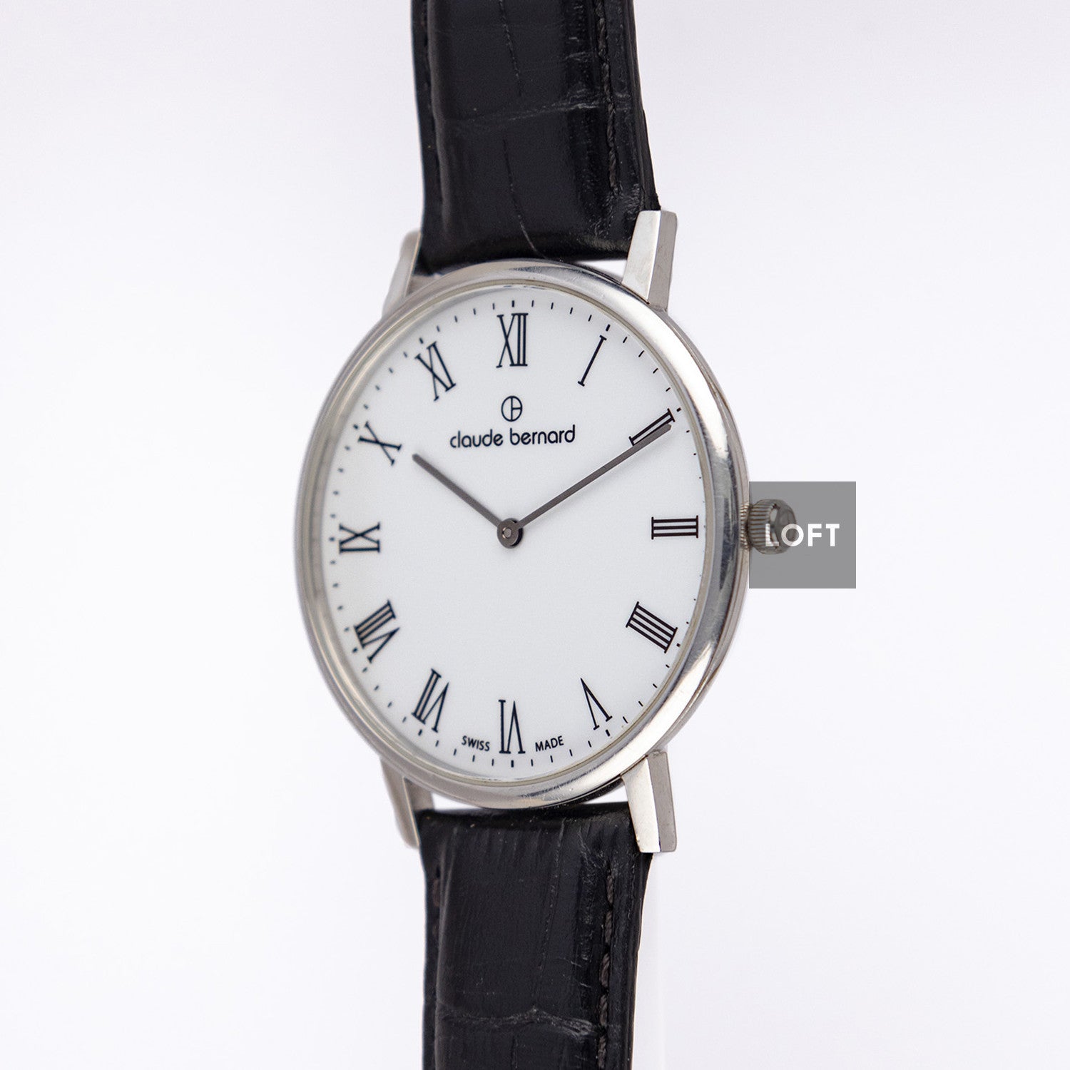 Claude Bernard Slim Line Roman Numeral 39mm