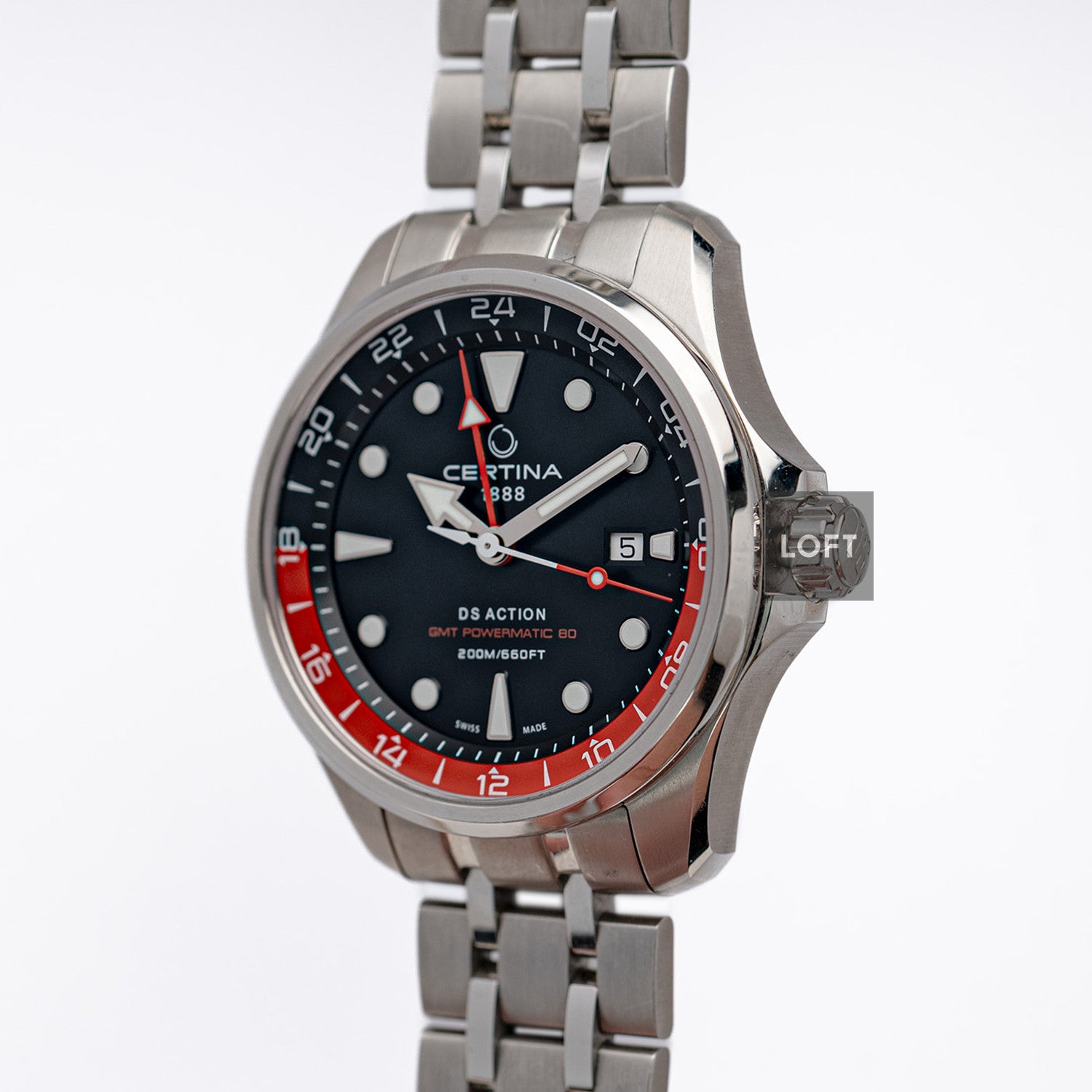 Certina DS Action GMT Powermatic 80 43,1 mm