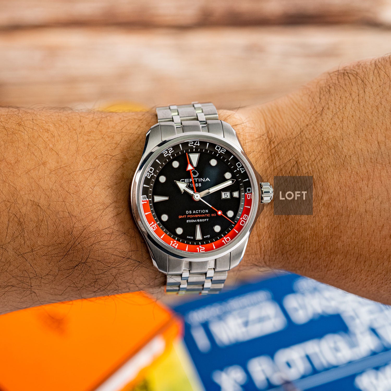 Certina DS Action GMT Powermatic 80 43,1 mm