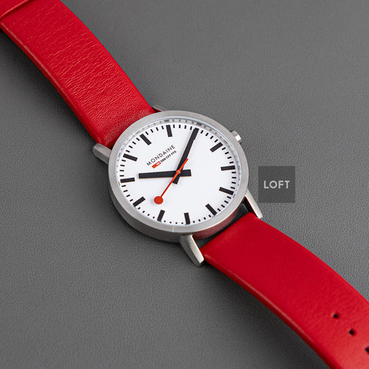 Mondaine Classic Silver Stainless Steel Quartz 40mm