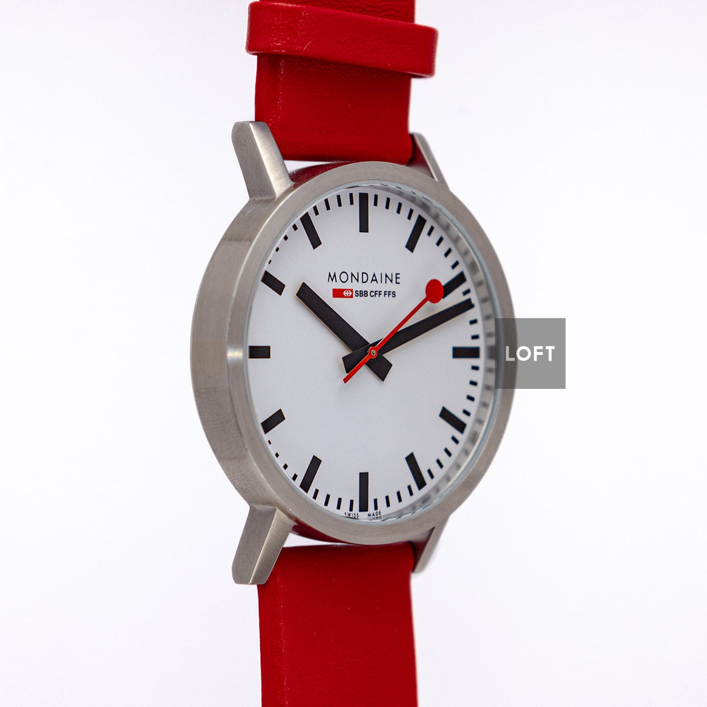 Mondaine Classic Silver Stainless Steel Quartz 40mm