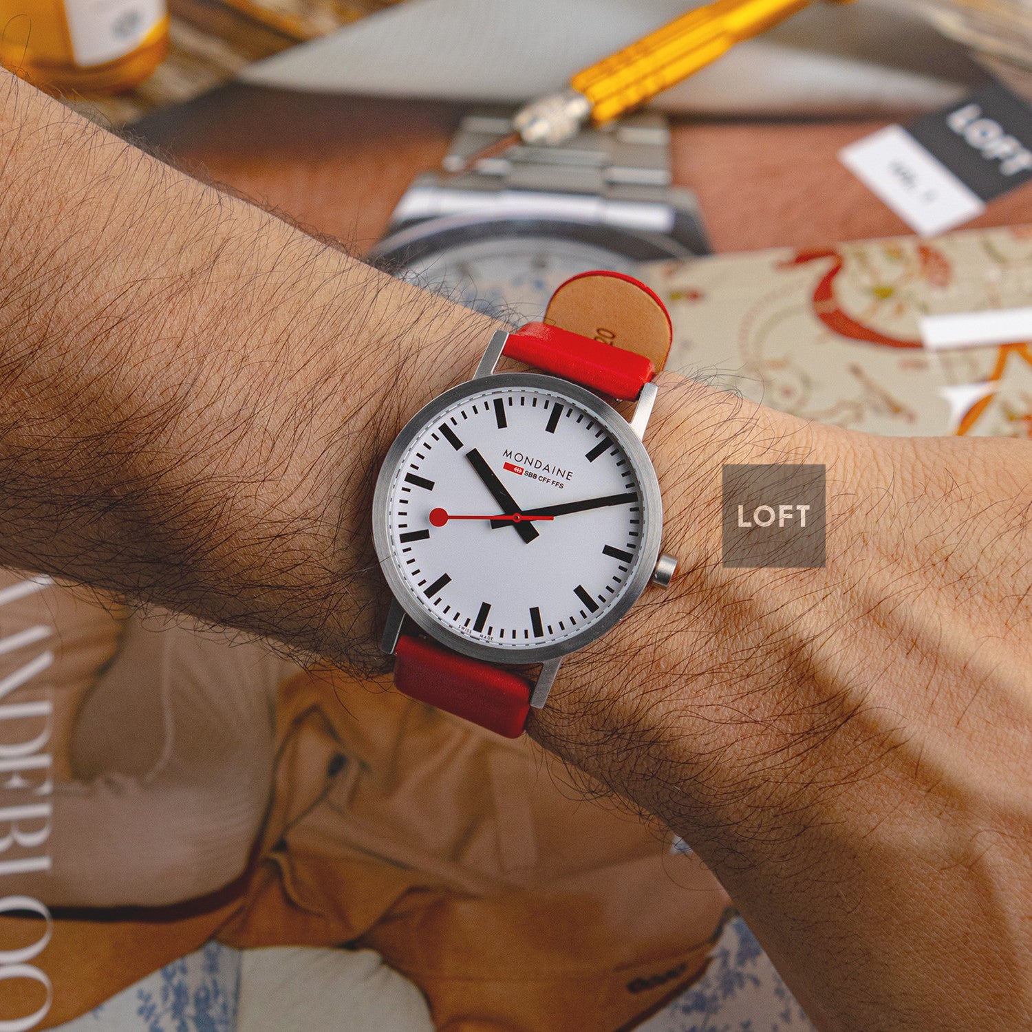 Mondaine Classic Silver Stainless Steel Quartz 40mm