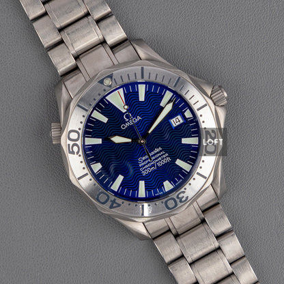 Omega Seamaster Diver 300M Titanium Blue Dial 41mm