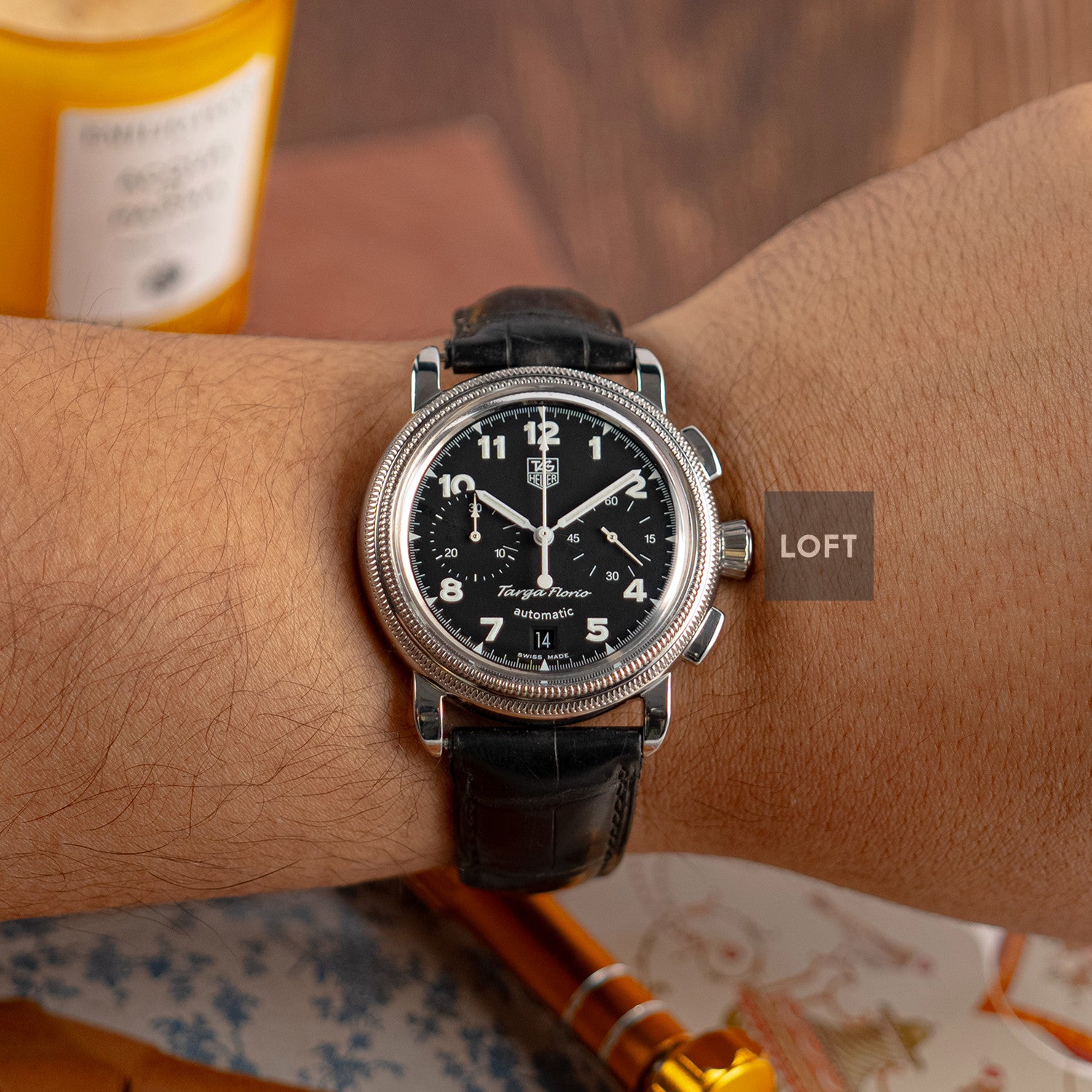 TAG Heuer Targa Florio Chronograph Juan Manuel Fangio LE 39mm