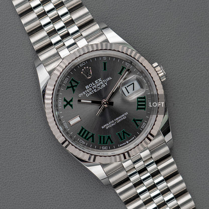 Rolex Datejust 126234 Wimbledon 36mm