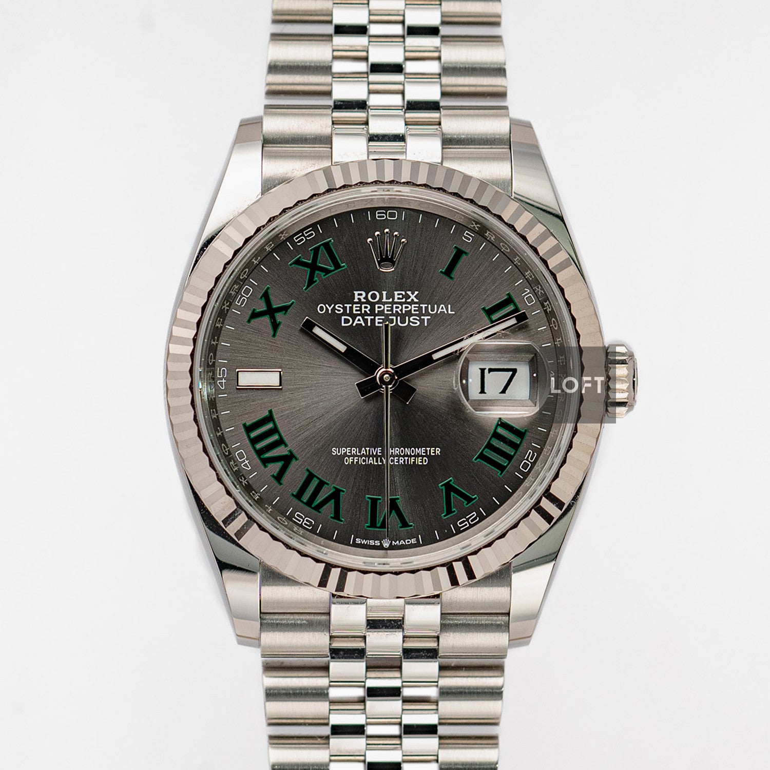 Rolex Datejust 126234 Wimbledon 36mm