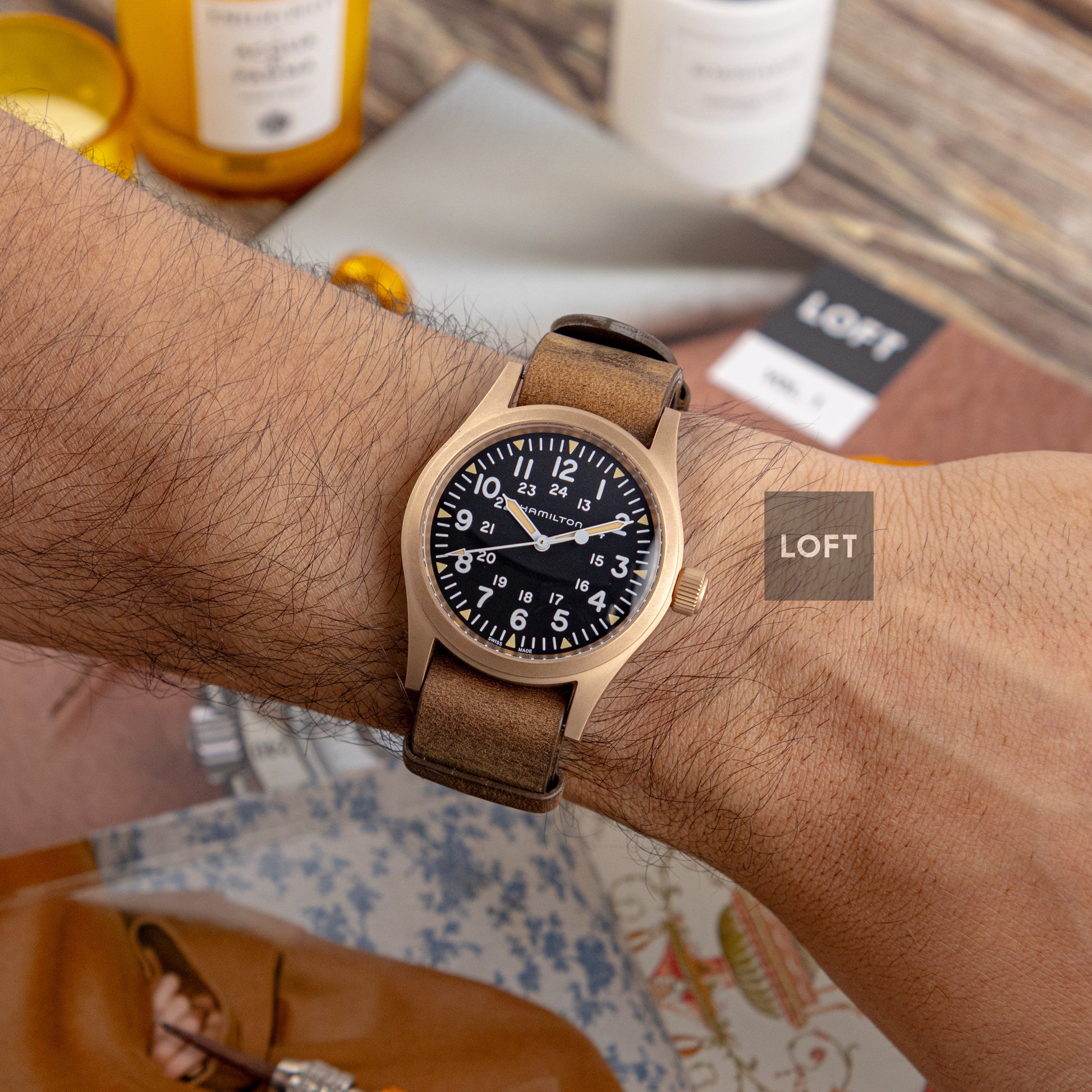 Hamilton Khaki Field Bronze Hand-Wound 38mm
