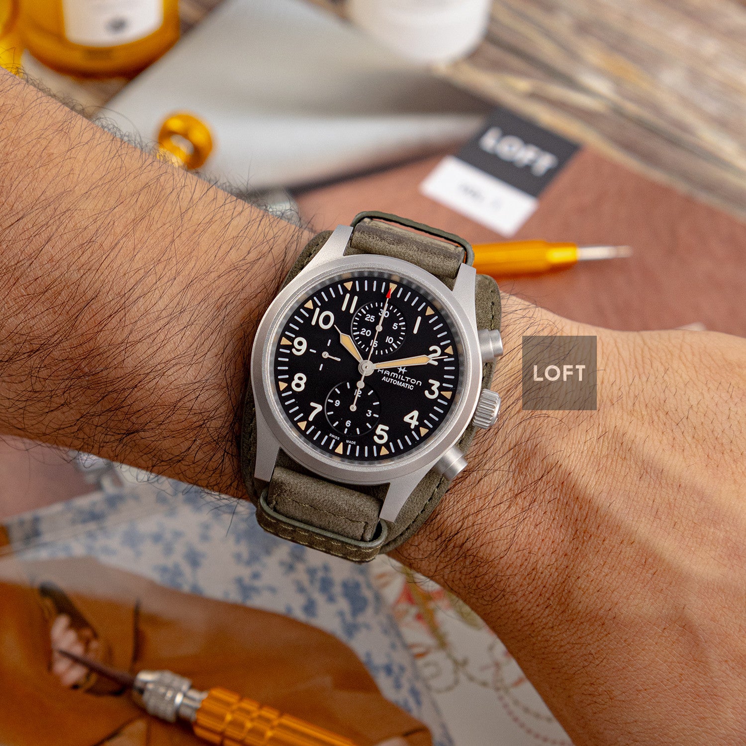 Hamilton Khaki Field Automatic Chronograph 44mm