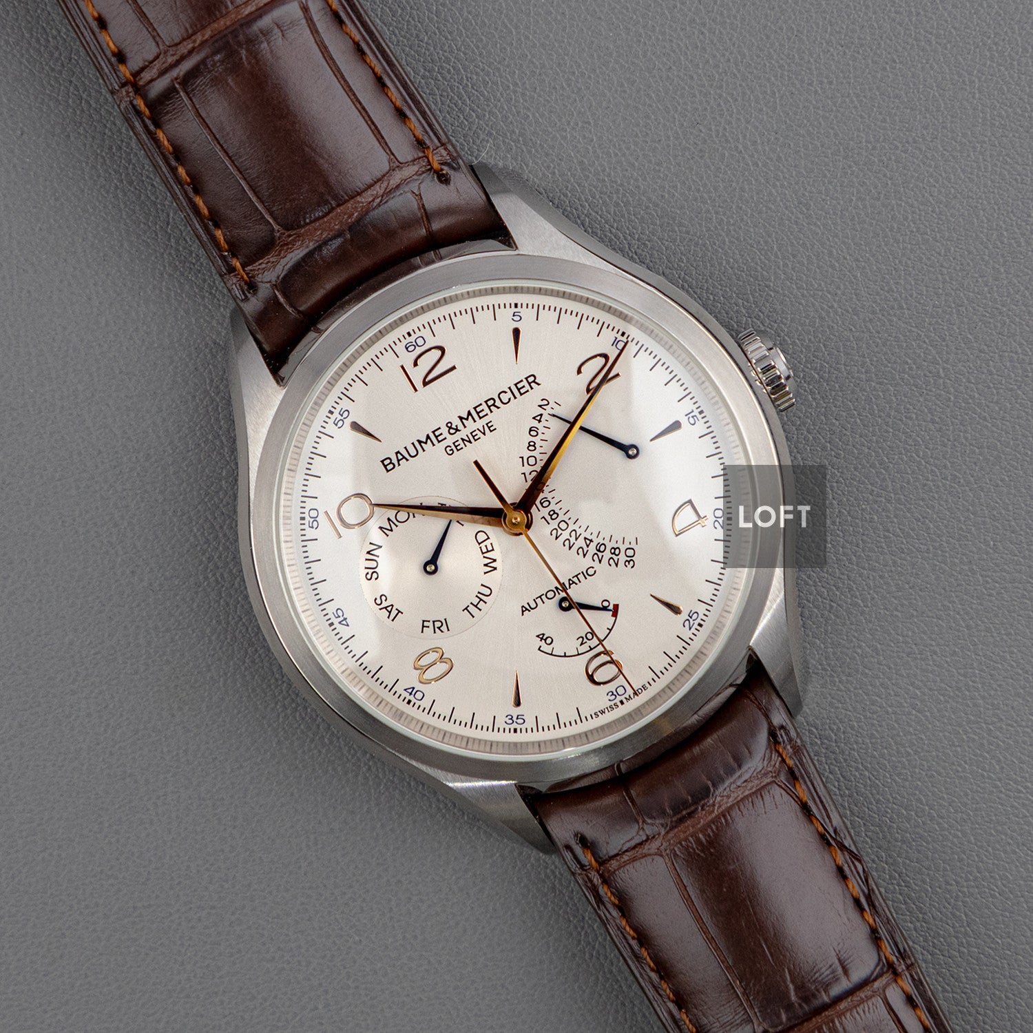 Baume & Mercier Clifton Silver Dial Automatic 43mm