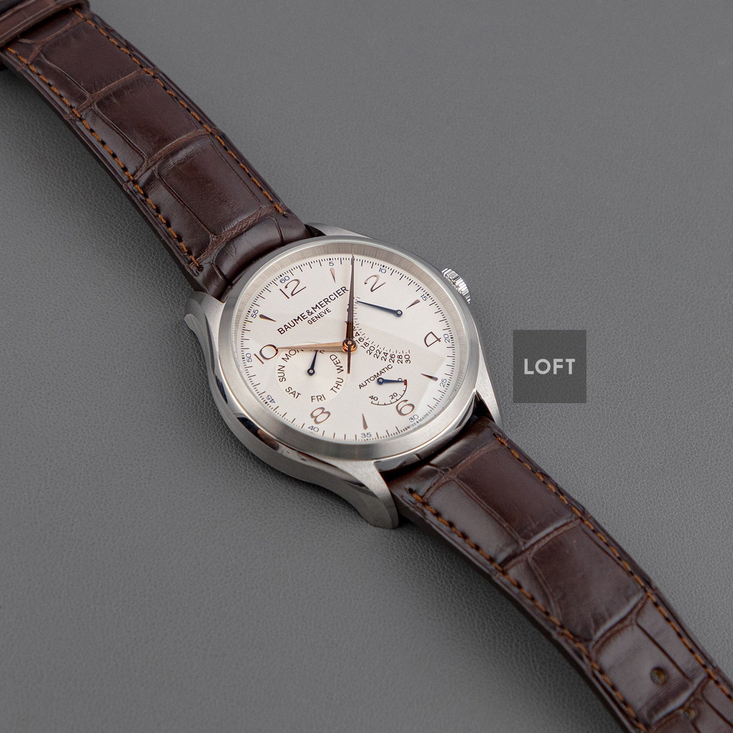 Baume & Mercier Clifton Silver Dial Automatic 43mm