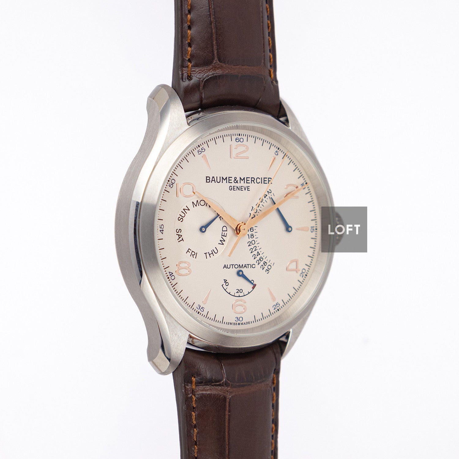 Baume & Mercier Clifton Silver Dial Automatic 43mm