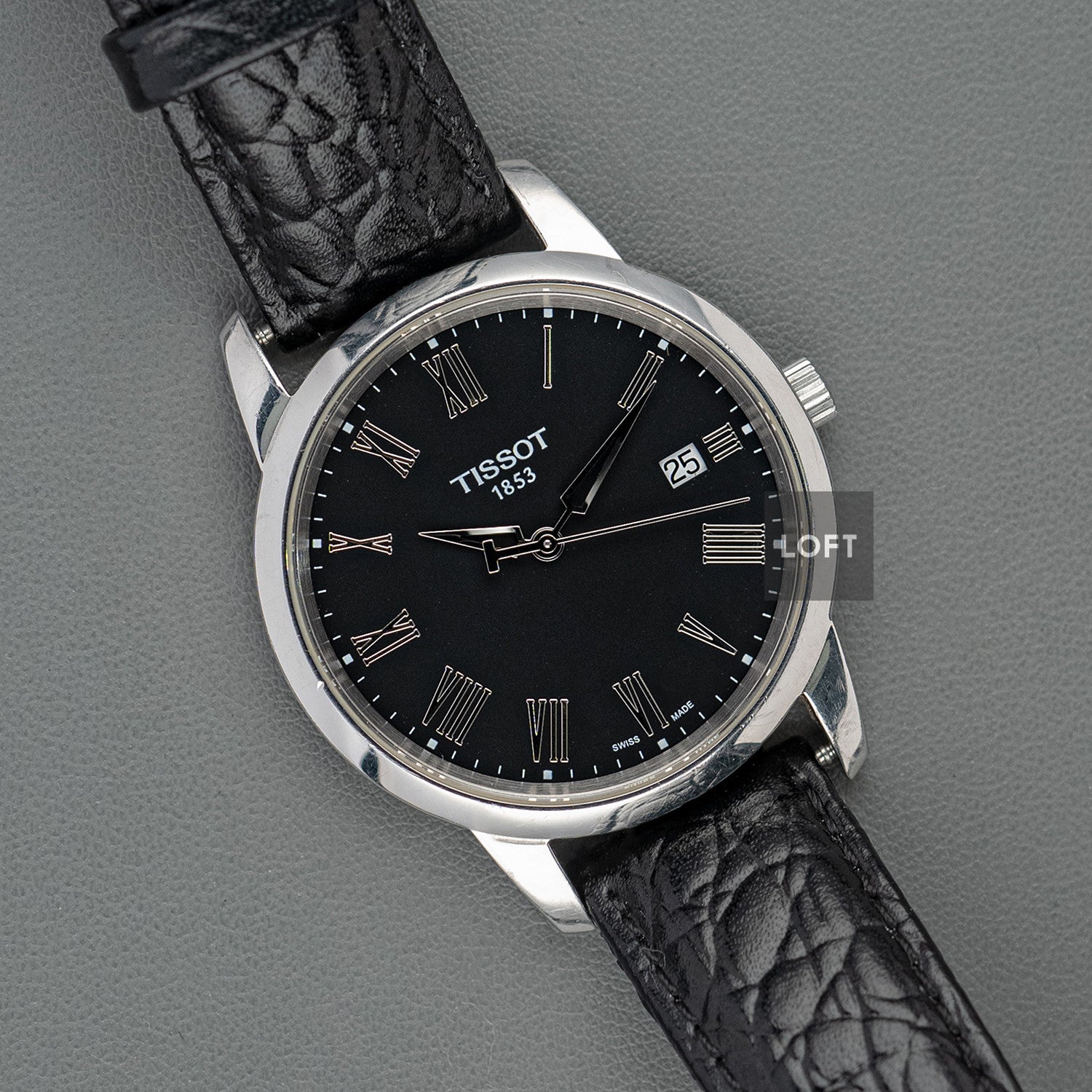 Tissot Dream Quartz Black Roman Dial 38mm