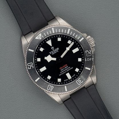 Tudor Pelagos 39 Titanium Black Rubber Strap 39mm
