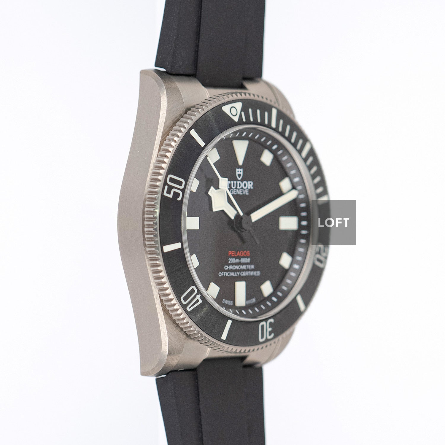 Tudor Pelagos 39 Titanium Black Rubber Strap 39mm