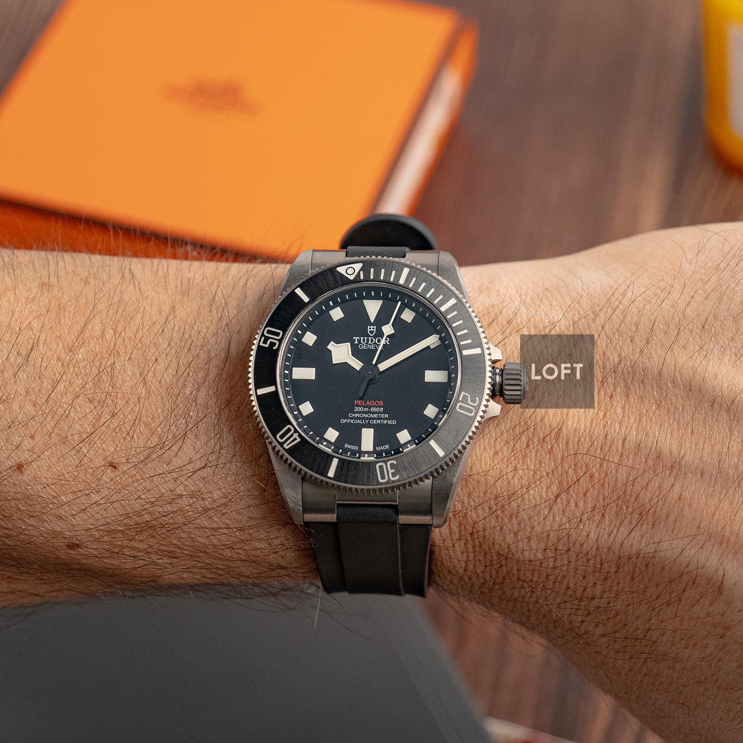 Tudor Pelagos 39 Titanium Black Rubber Strap 39mm