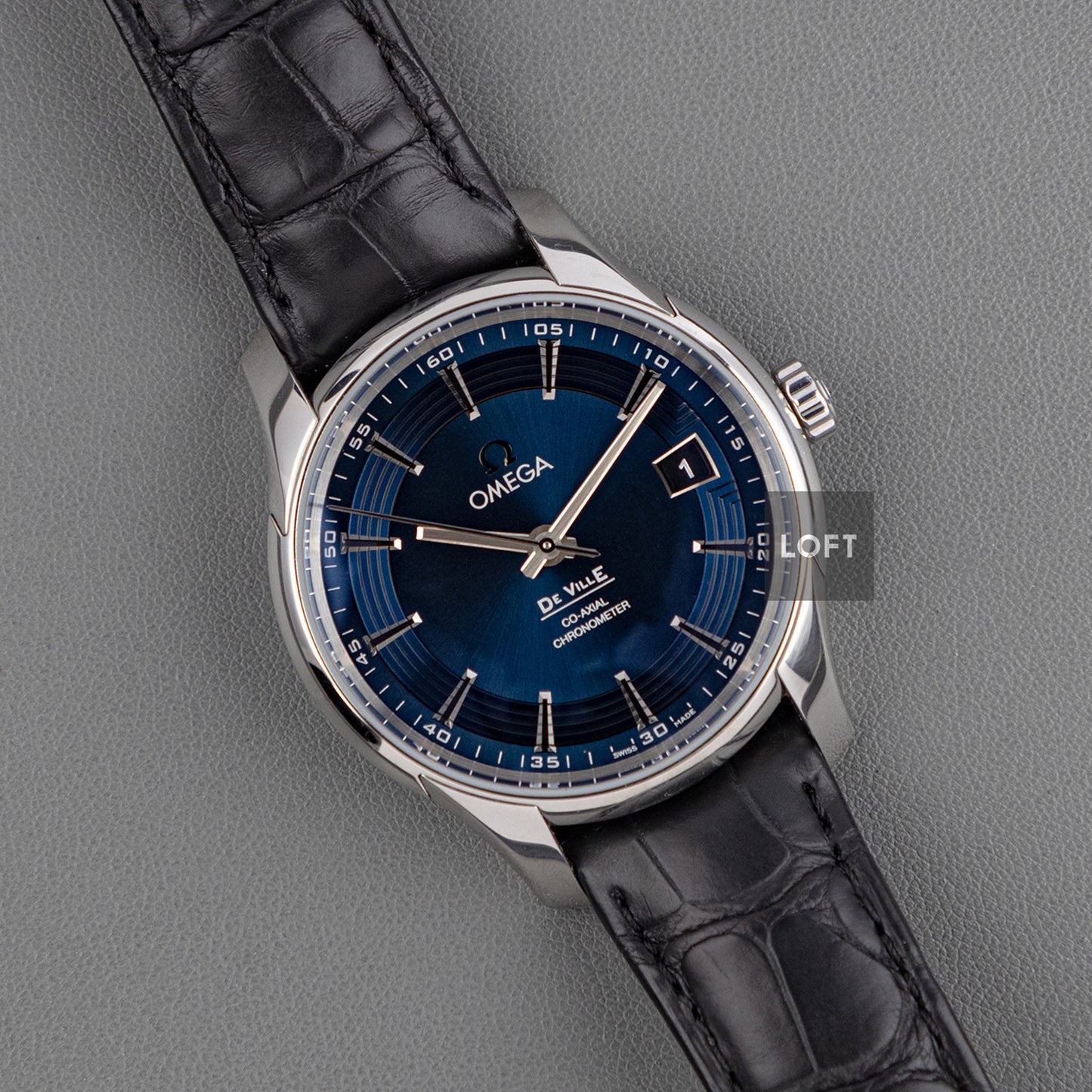 Omega De Ville Hour Vision Blue Dial Automatic 41mm