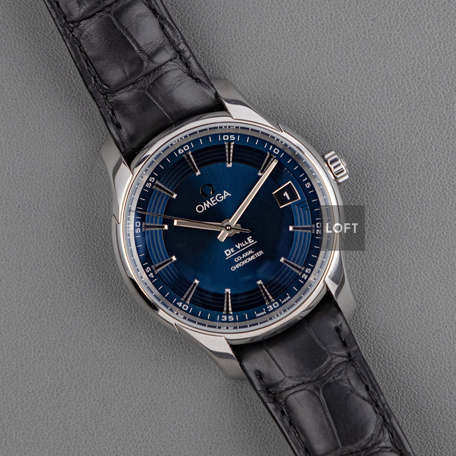 Omega De Ville Hour Vision Blue Dial Automatic 41mm