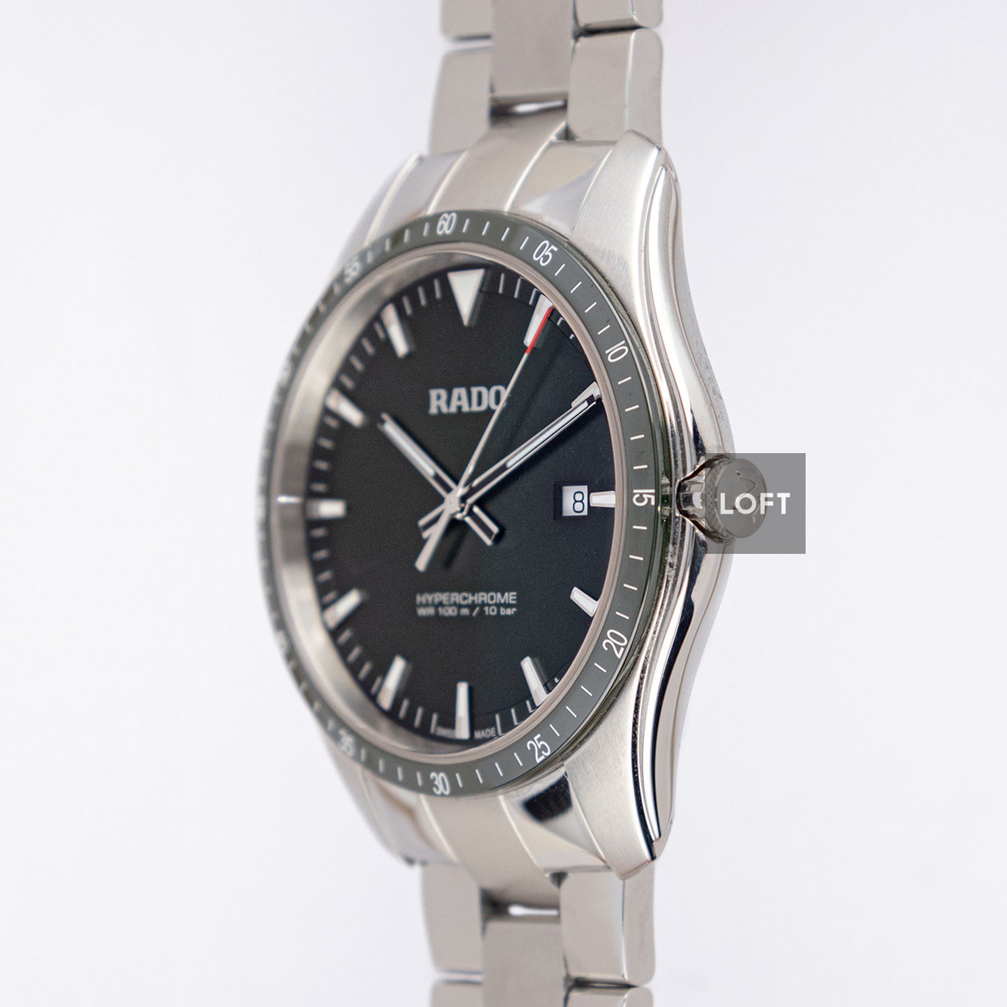 Rado HyperChrome Quartz Green Dial 44.9mm