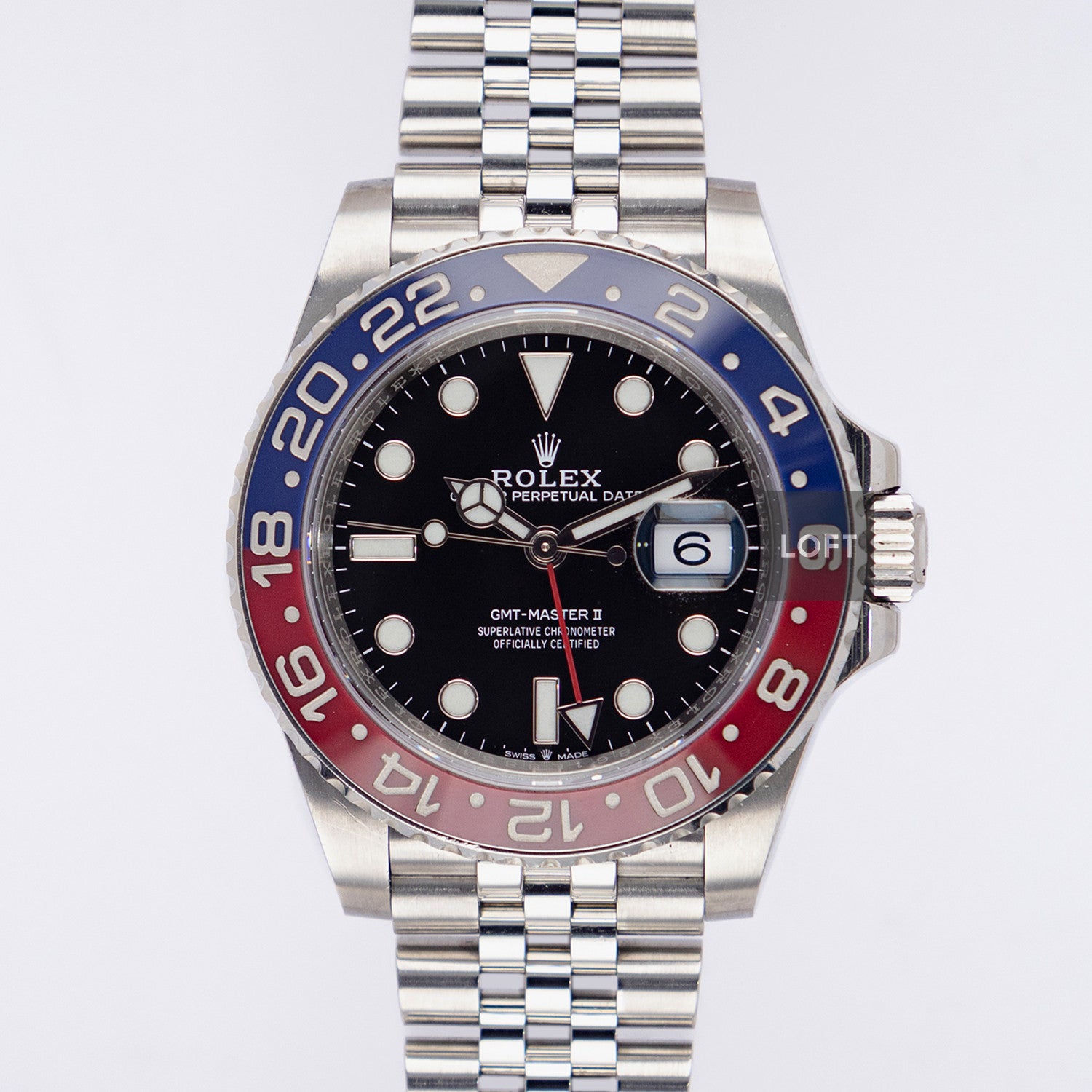 Rolex GMT-Master II 126710 Pepsi Jubilee 40mm