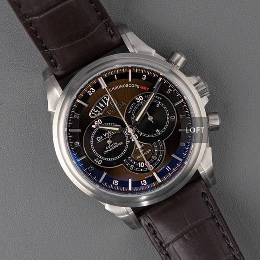 Omega De Ville Chronoscope Chronograph GMT 44mm