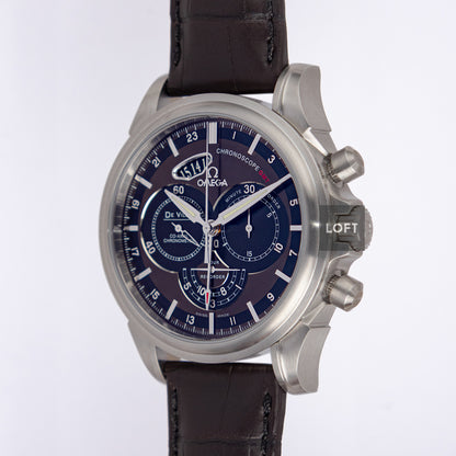 Omega De Ville Chronoscope Chronograph GMT 44mm