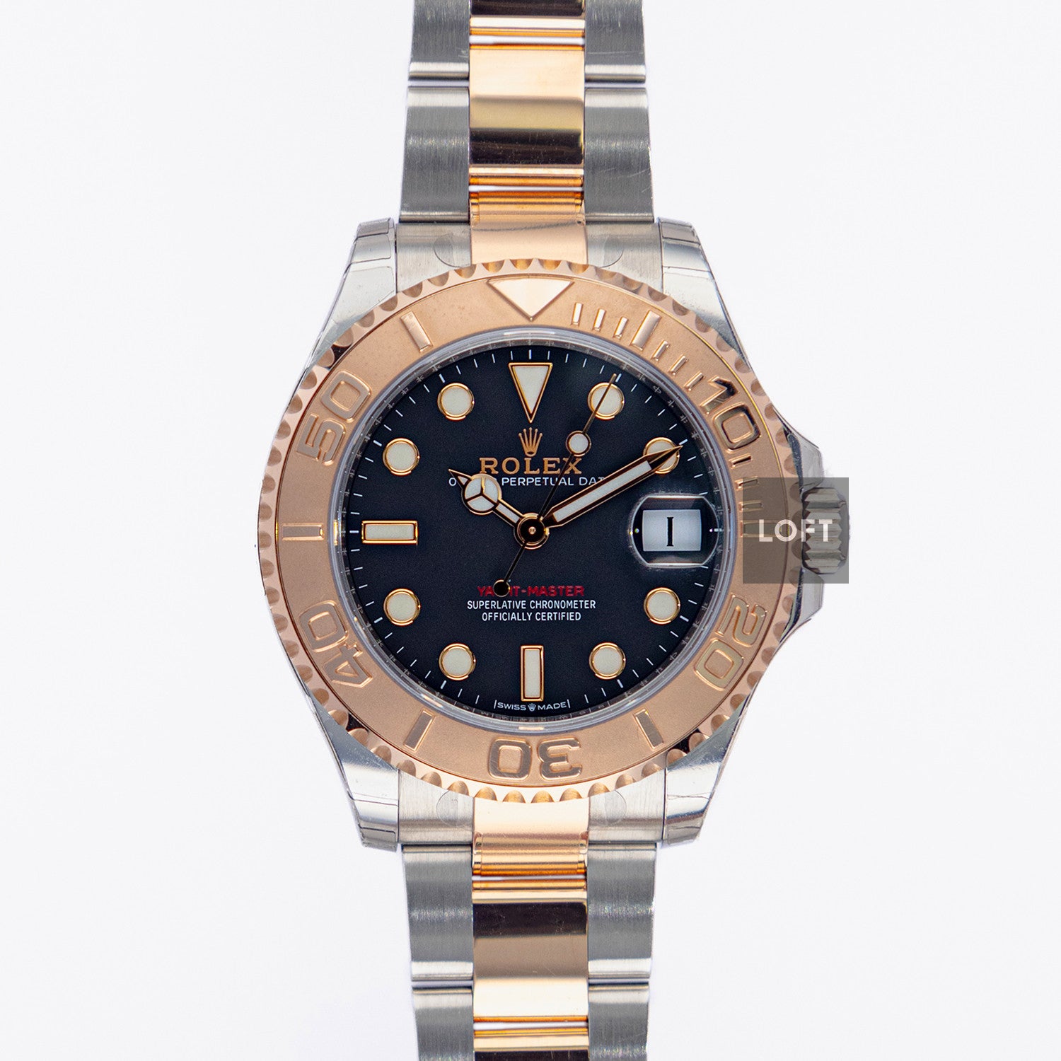 Rolex Yacht-Master 268621 Oystersteel / Everose 37mm