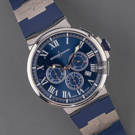 Ulysse Nardin Marine Chronograph Manufacture LE 43mm