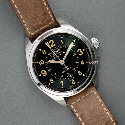 Hamilton Khaki Aviation Pilot Day Date Auto 42mm