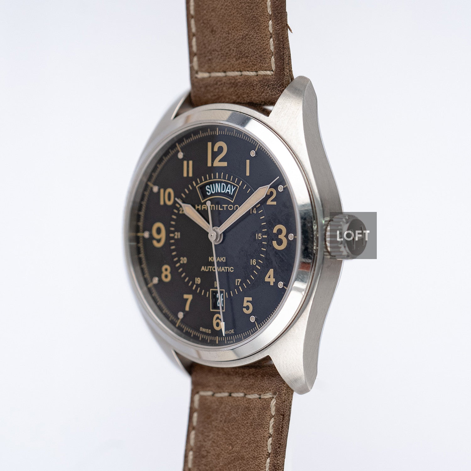 Hamilton Khaki Aviation Pilot Day Date Auto 42mm
