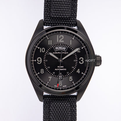 Hamilton Khaki Field Automatic Day Date PVD 42mm
