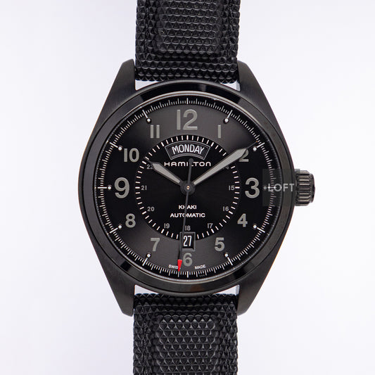 Hamilton Khaki Field Automatic Day Date PVD 42mm