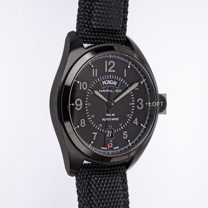 Hamilton Khaki Field Automatic Day Date PVD 42mm