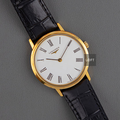 Longines 3609 Manual Wind White Dial Vintage 33mm