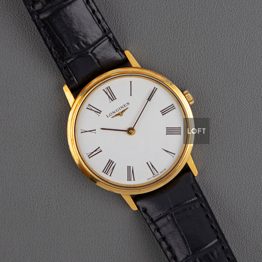 Longines 3609 Manual Wind White Dial Vintage 33mm