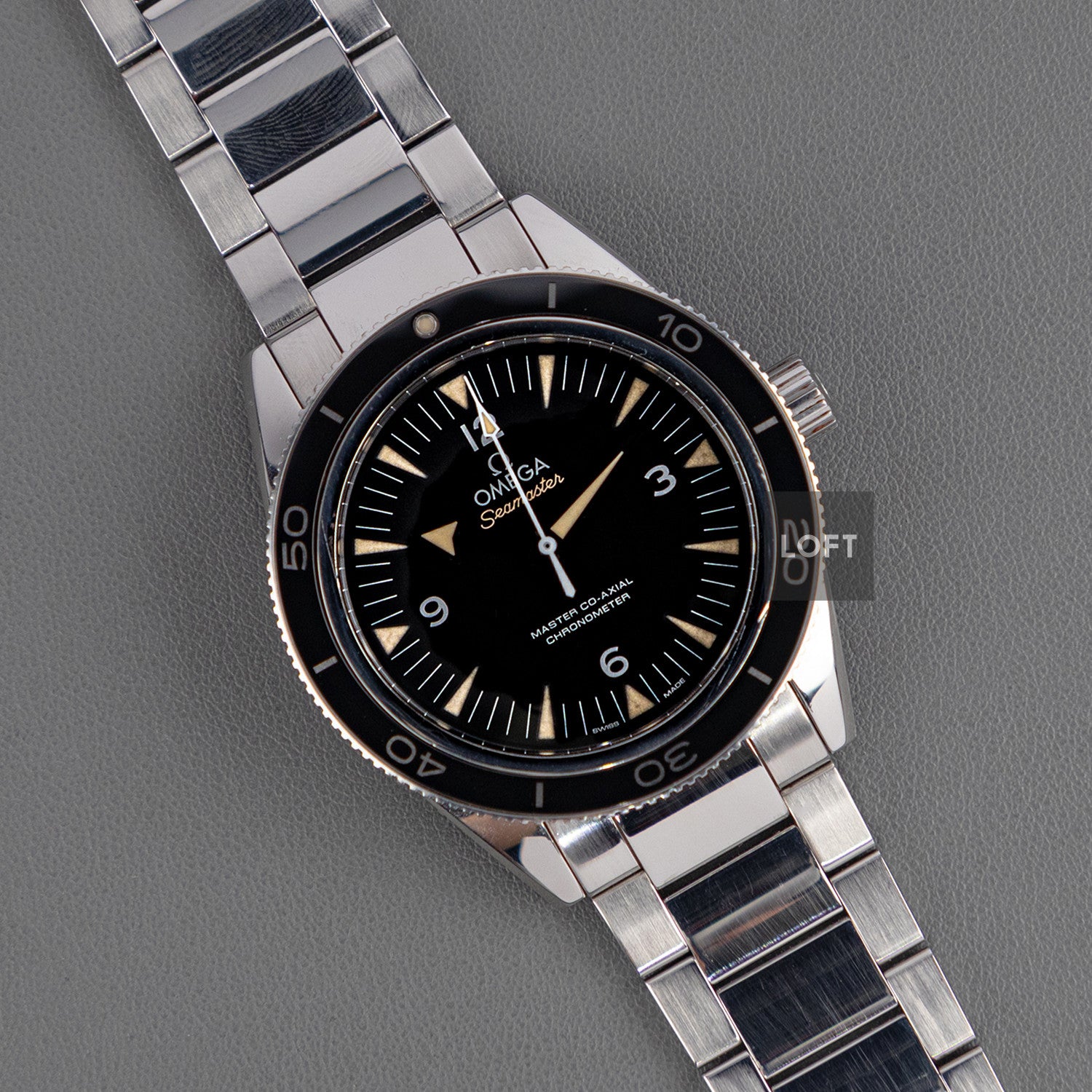 Omega Seamaster 300 Master Co-Axial Black Dial 41mm