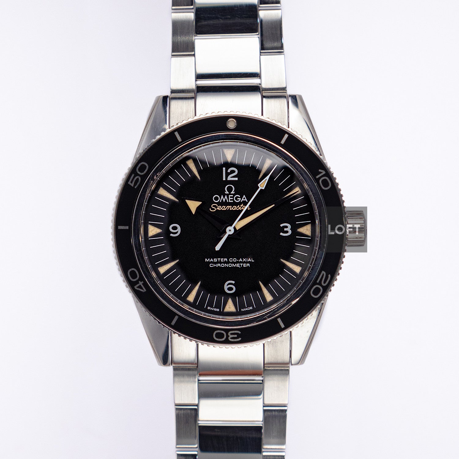 Omega Seamaster 300 Master Co-Axial Black Dial 41mm